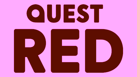 Quest Red Poster