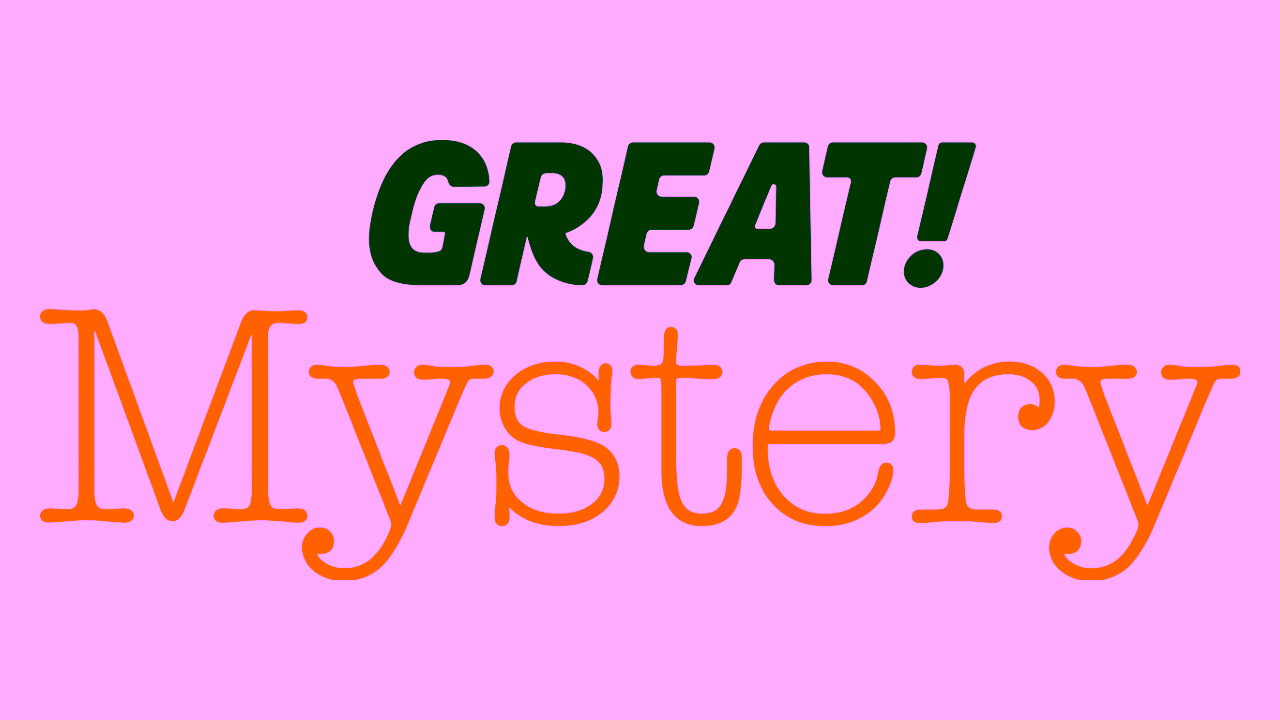 Great! Mystery Poster